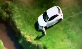 فرار عجیب سارقان نوجوان از دست پلیس شخصی + فیلم