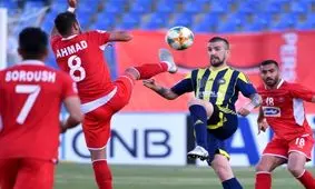 نظر کارشناس داوری درباره صحنه مشکوک به پنالتی در دیدار پرسپولیس - پاختاکور