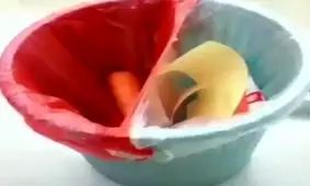 ترفندهای خانه داری با ظروف پلاستیکی