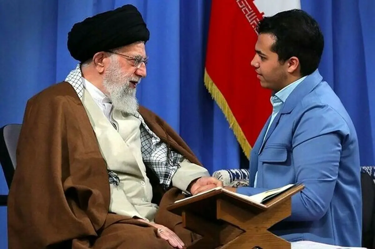 تفقد رهبری از قاری برجسته گرگانی