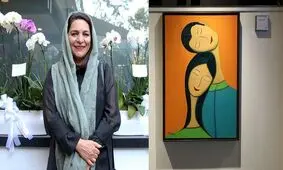 گالری نمایش‌دهنده نقاشی‌های «تهمینه میلانی» تذکر گرفت