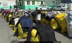 کشف ۲۰ میلیارد ریال لباس خارجی با همکاری پلیس همدان و کرمانشاه