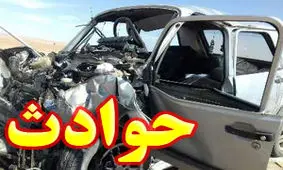 یک کشته و سه زخمی در تصادف رانندگی