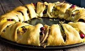 طرز تهیه نان شکم پر