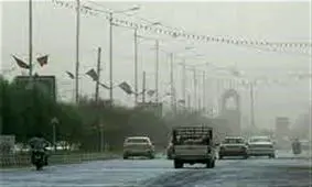 گرد و خاک موقتی و محلی در راه رسیدن به خوزستان است