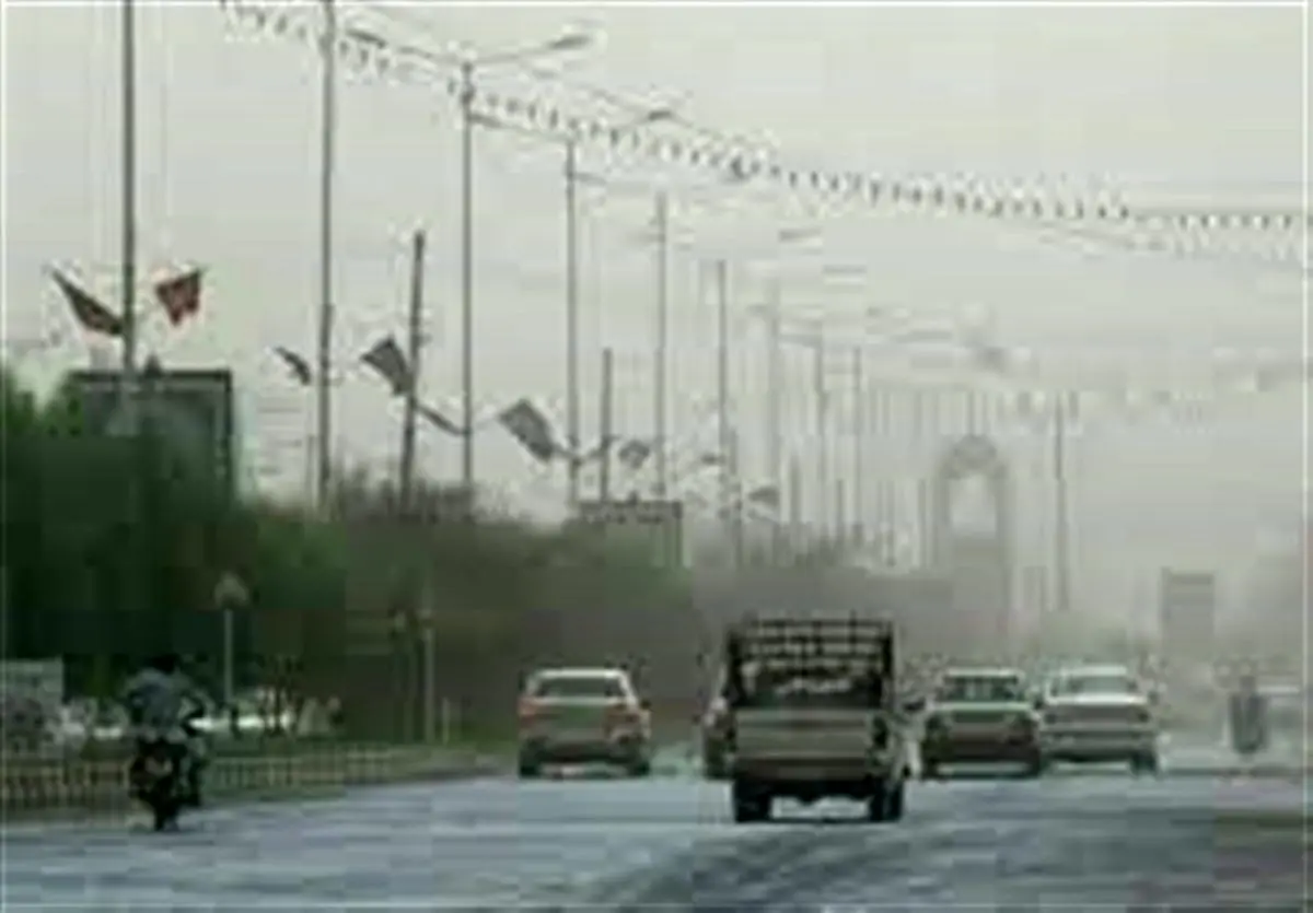 گرد و خاک موقتی و محلی در راه رسیدن به خوزستان است