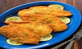 طرز تهیه چیکن کیف یا سینه مرغ سوخاری مغزدار