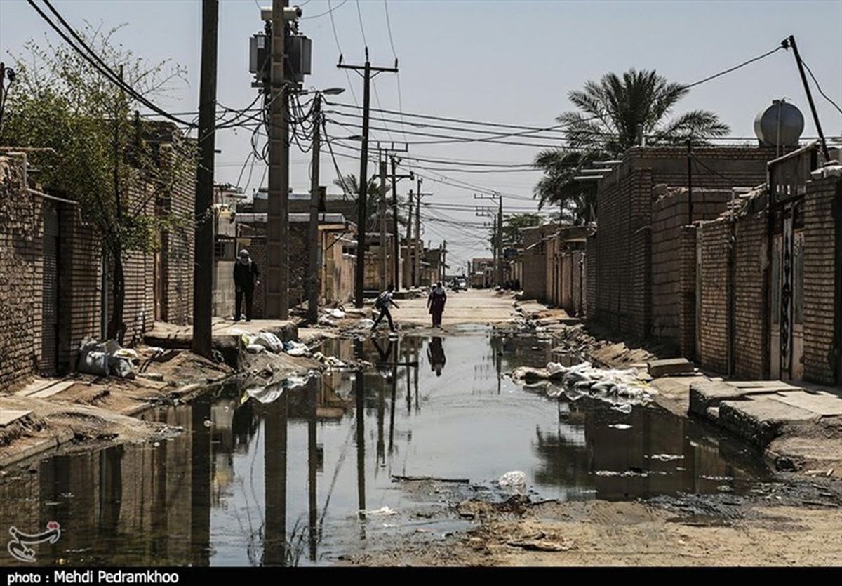 یک ماه از بحران سیلاب در خوزستان گذشت؛ عین ۲ غرق در آب+ تصویر