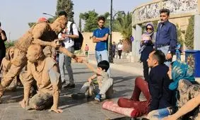 مسیر سیل شیراز، قدمگاه هنرمندان در بداهه گِل‌رو