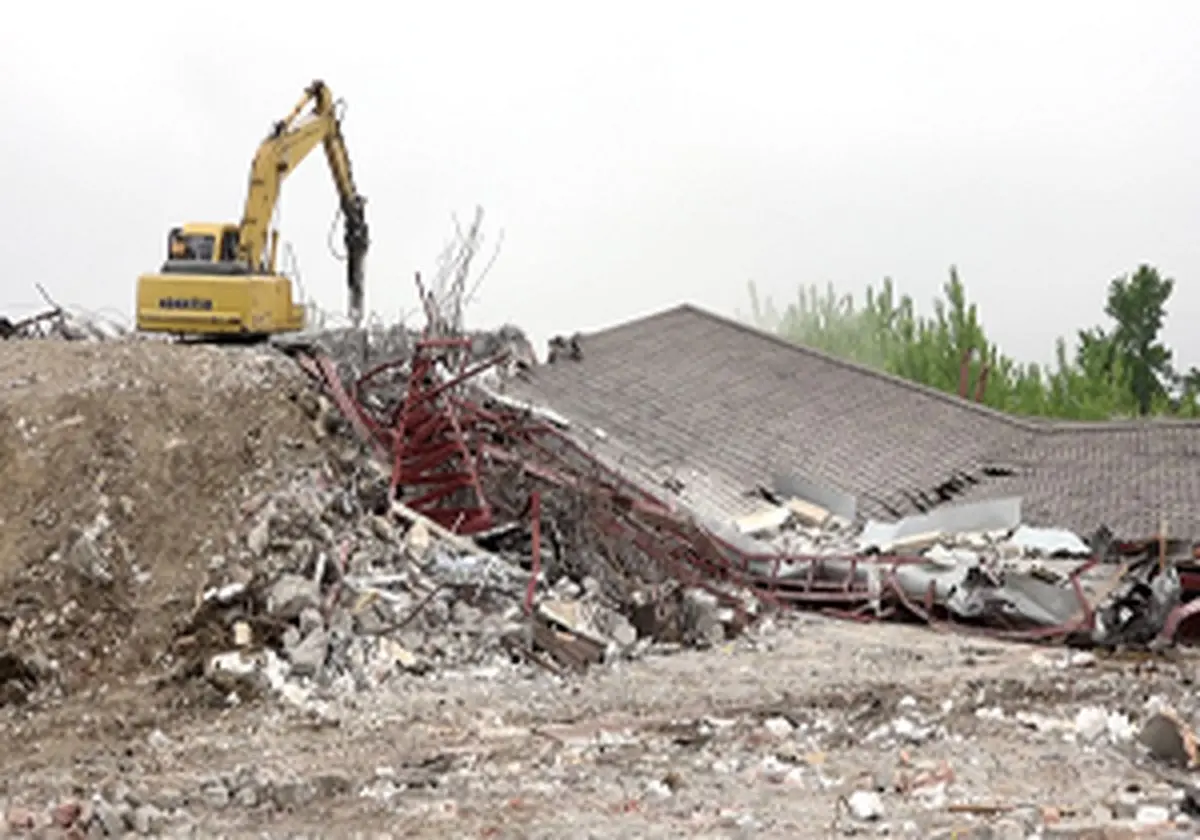 نخستین ویلای غیرمجاز بزرگ کشور تخریب شد