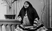 سفر در زمان؛ تاج السلطنه، دختر ناصرالدین شاه در 10 سالگی و در روز نامزدی اش؛ سال 1273