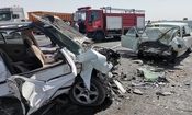 مرگ 3 نفر در تصادف پیکان و تیبا در چهارمحال و بختیاری