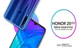 گوشی آنر 20 لایت رسماً معرفی شد؛ میان رده ای با 4 دوربین و قیمت بسیار مناسب