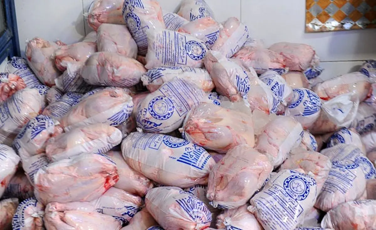 جدیدترین قیمت مرغ تازه در غرفه تره بار