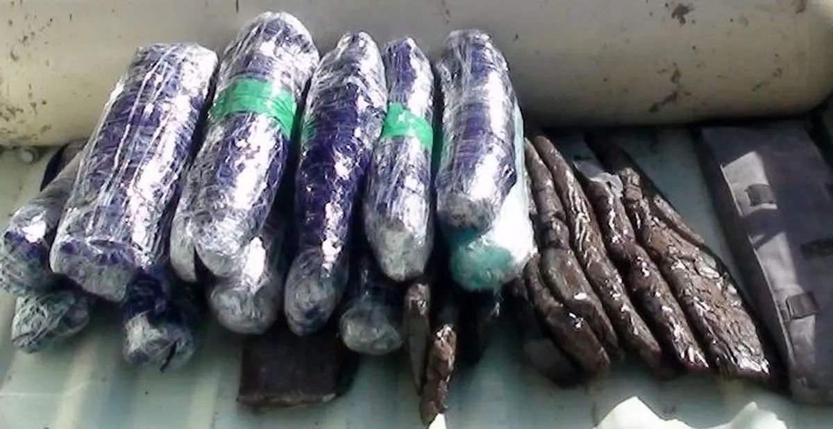 جاسازی تریاک در یک دستگاه فر پیتزا پزی