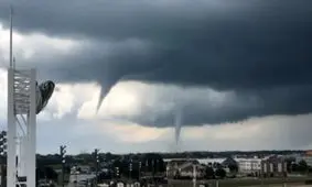 خسارت گردباد به 35 خانه در گرمی اردبیل