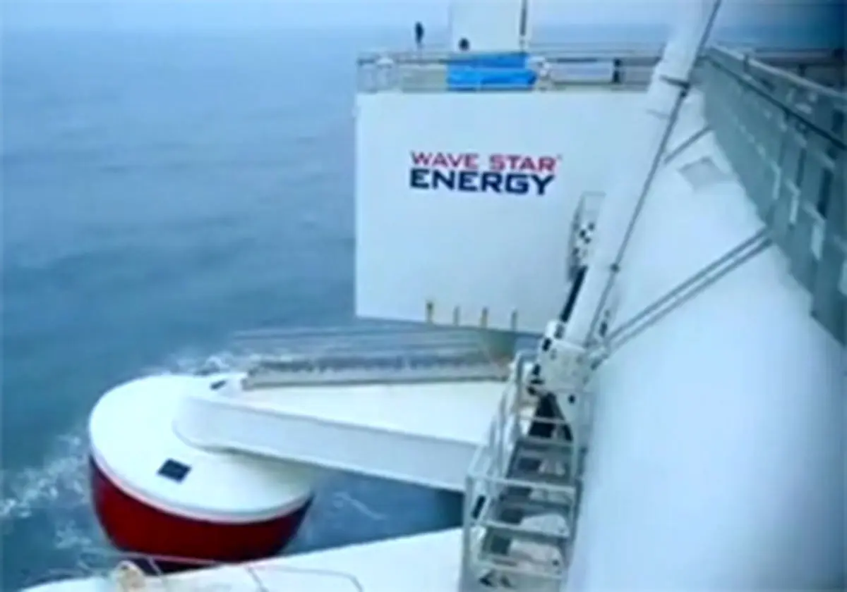 فرآیند تولید برق از امواج دریا + فیلم