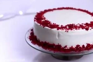 آموزش کیک مخملی قرمز(ردولوت)