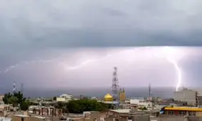 صاعقه های خونین در کشور؛ 2 زخمی در میاندوآب بر اثر صاعقه