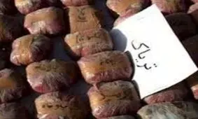 پژو پارس با 100 كيلو ترياك توقیف شد