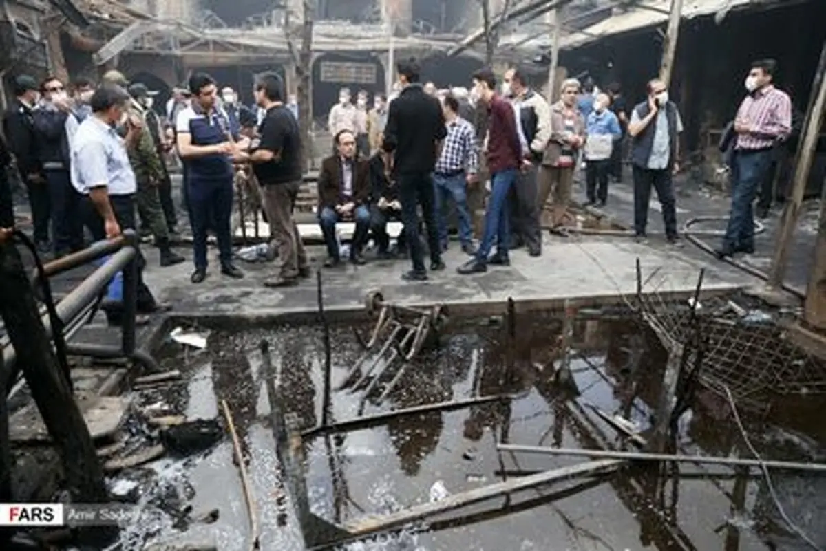 پایان 17 ساعت عملیات سخت و نفس‌گیر در بازار تبریز