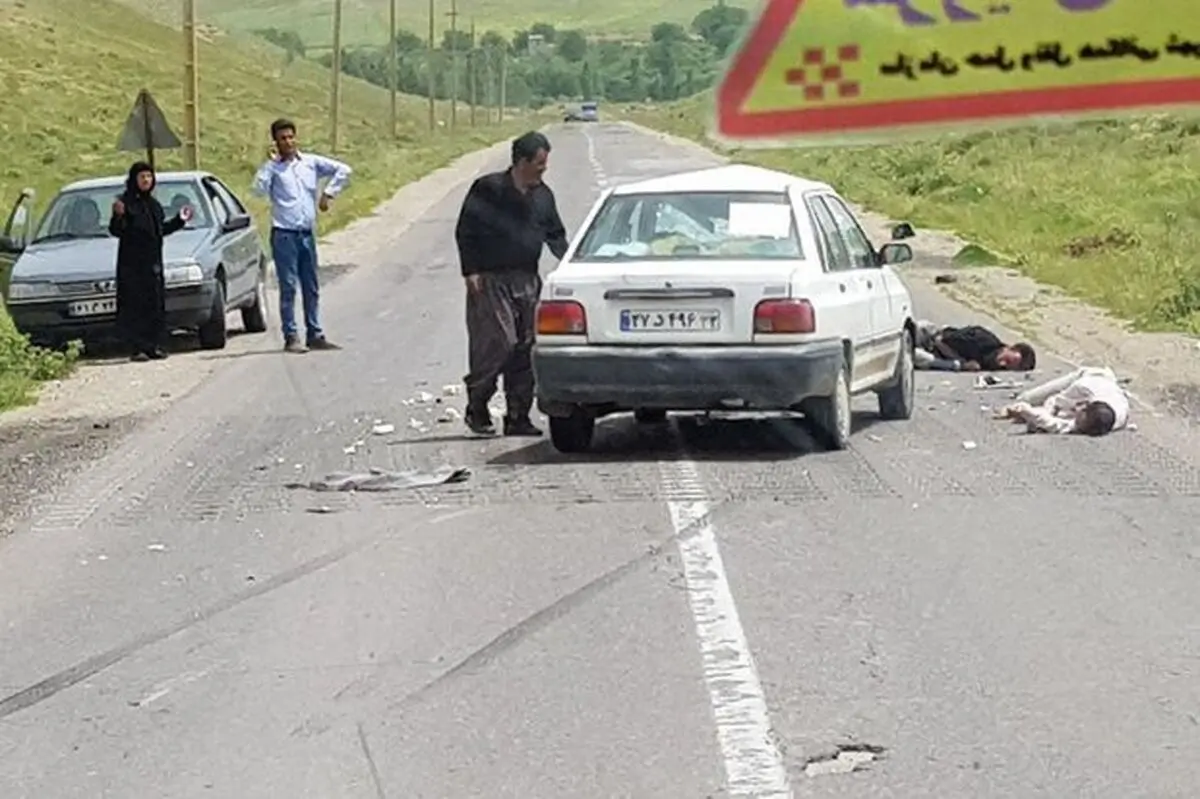 سوانح رانندگی در قزوین یک کشته بر جای گذاشت
