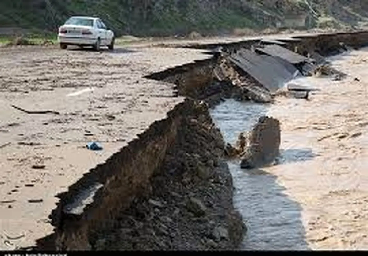 رانش زمین در گلستان ۴میلیارد تومان به تأسیسات آب روستایی خسارت زد