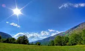 افزایش ۶ درجه ای دما در گلستان/ ورود سامانه بارشی از شنبه