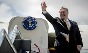 پامپئو وارد لندن شد