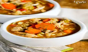 افطاری شب دوم ماه رمضان؛ سوپ جو هم با مرغ هم با گوشت