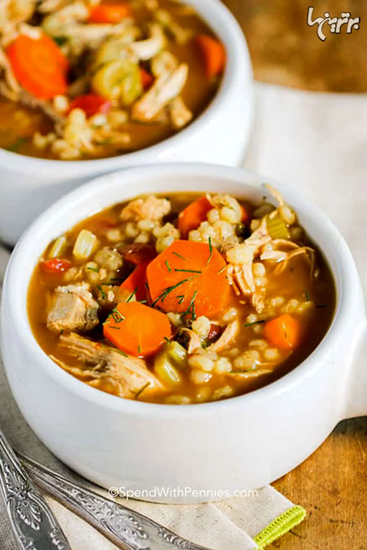 افطاری شب دوم ماه رمضان؛ سوپ جو هم با مرغ هم با گوشت