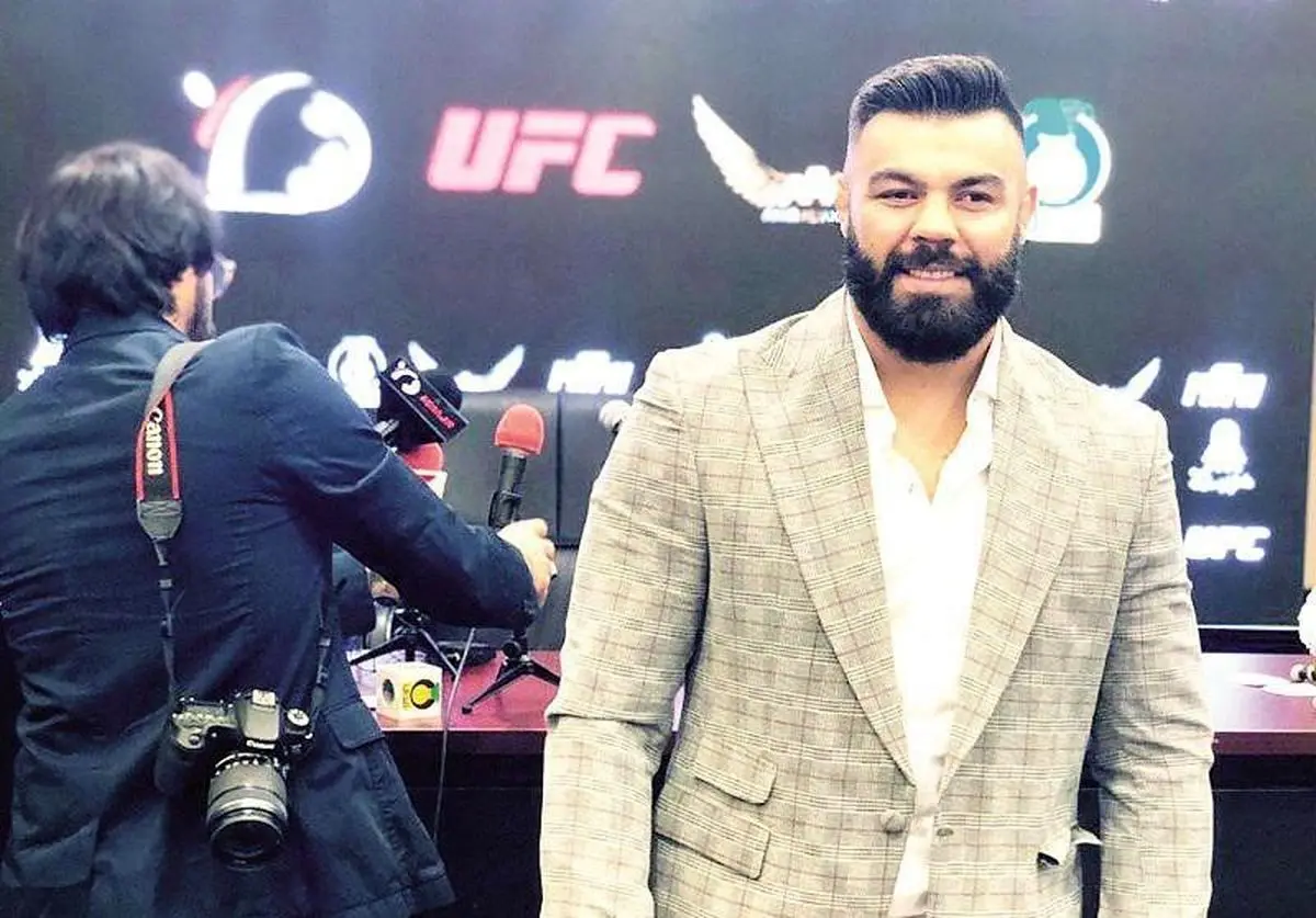 علی اکبری: قراردادم با UFC کاملاً قانونی است