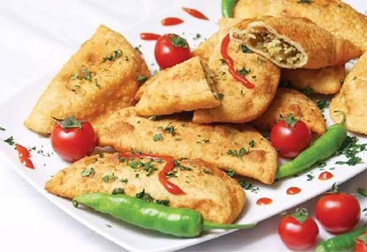 طرز تهیه بورک برنج و مرغ