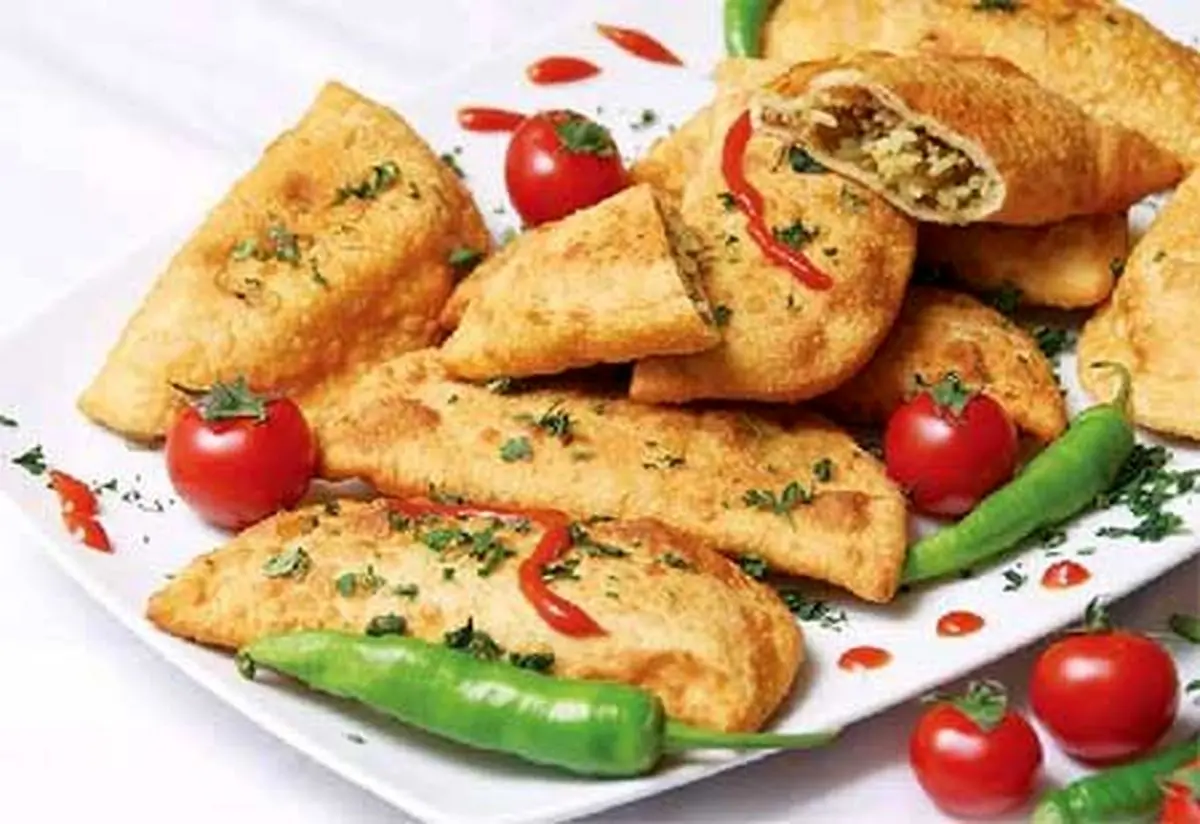 طرز تهیه بورک برنج و مرغ