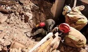 ریزش آوار و فوت مرد 75 سال