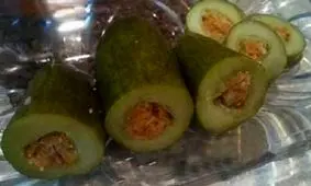 آموزش طرز تهیه خیار شکم پر