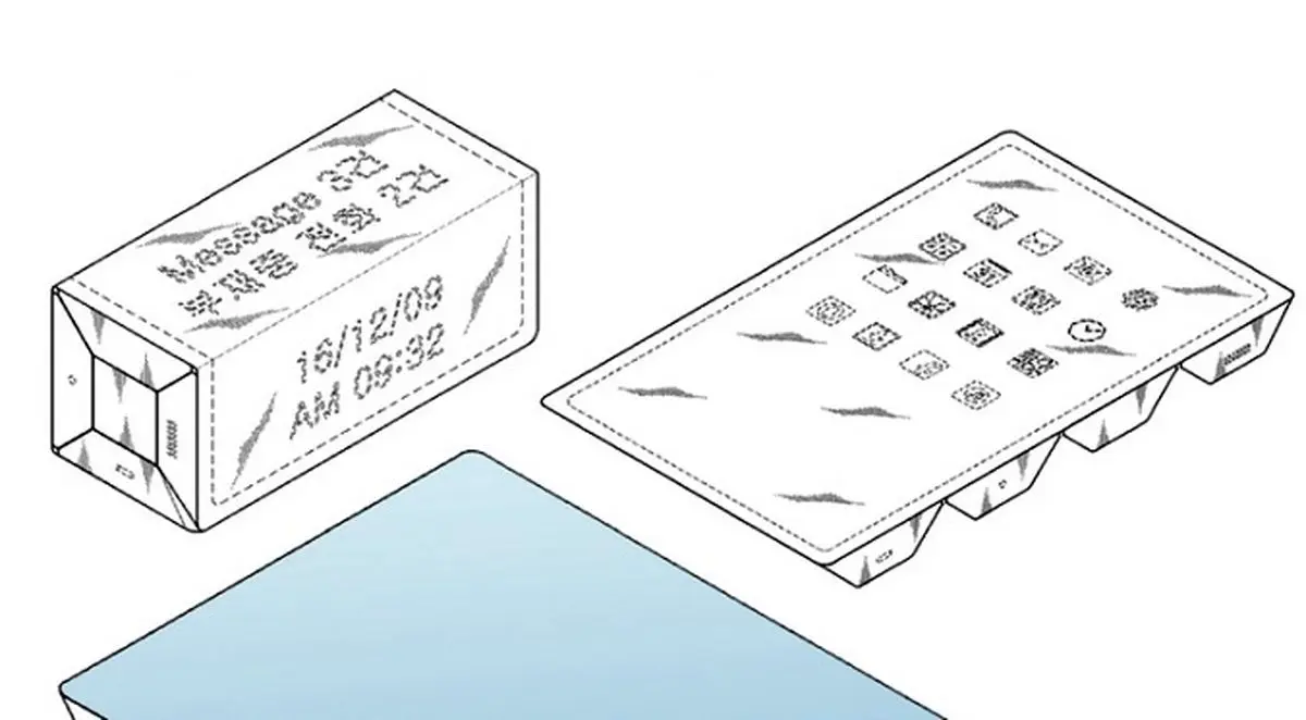 پتنت عجیب سامسونگ برای تبلتی که به یک تکه آجر تبدیل می شود!