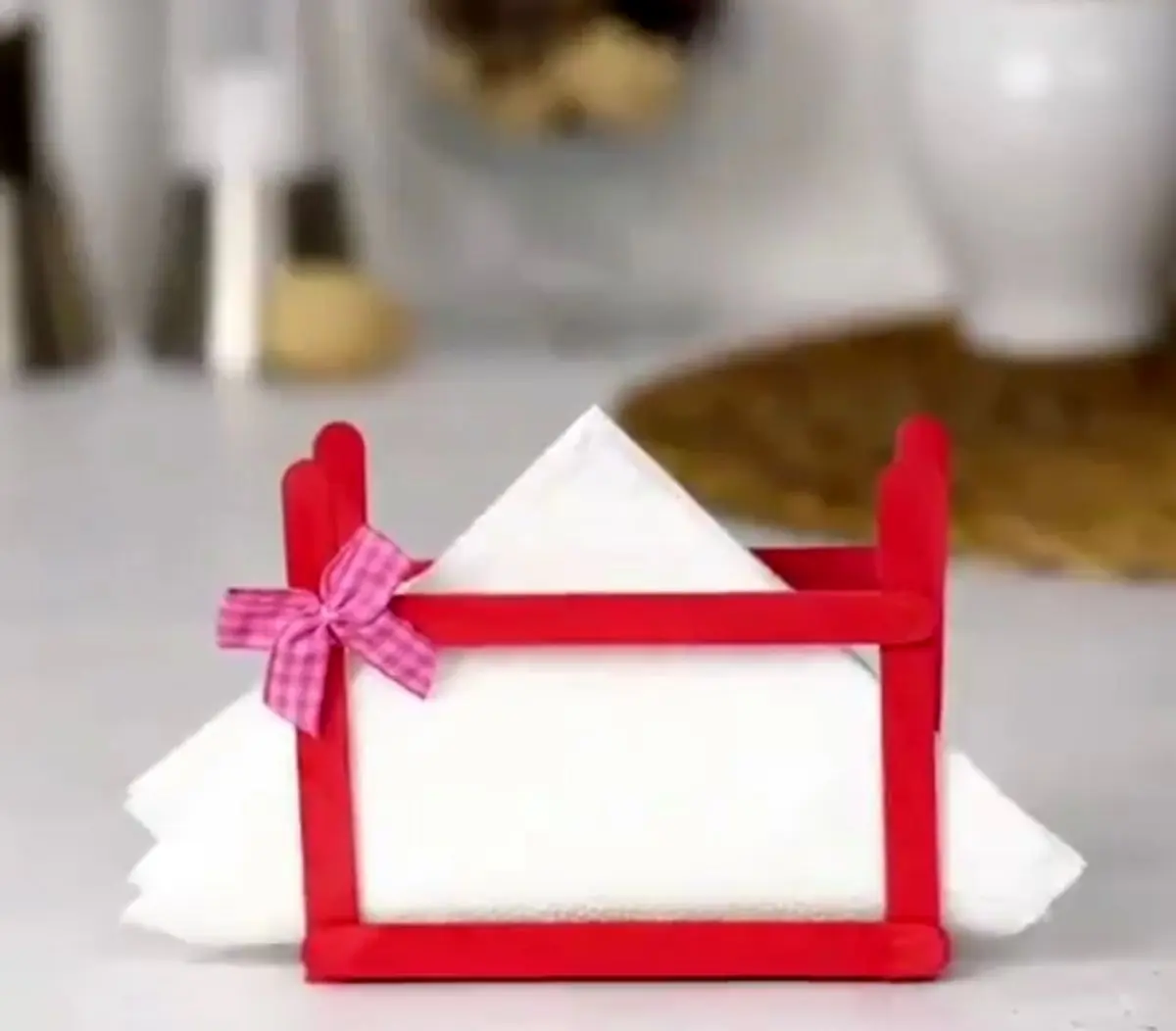 خلاقیت با چوب بستنی +فیلم