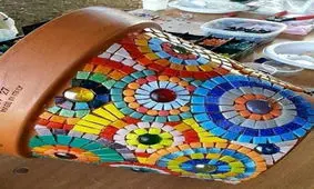 ایده هایی برای تزیین گلدان