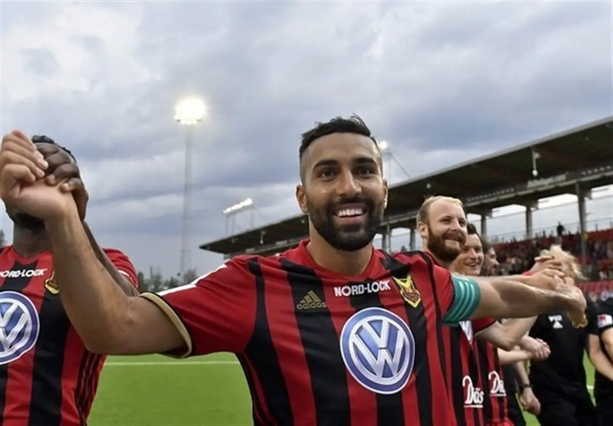 سامان قدوس در فهرست ۵۰ بازیکن معرفی‌شده از سوئد به فوتبال جهان