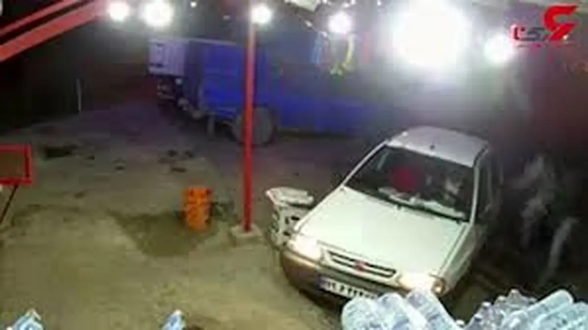 لحظه شلیک گلوله به سر راننده پراید در خوزستان + فیلم