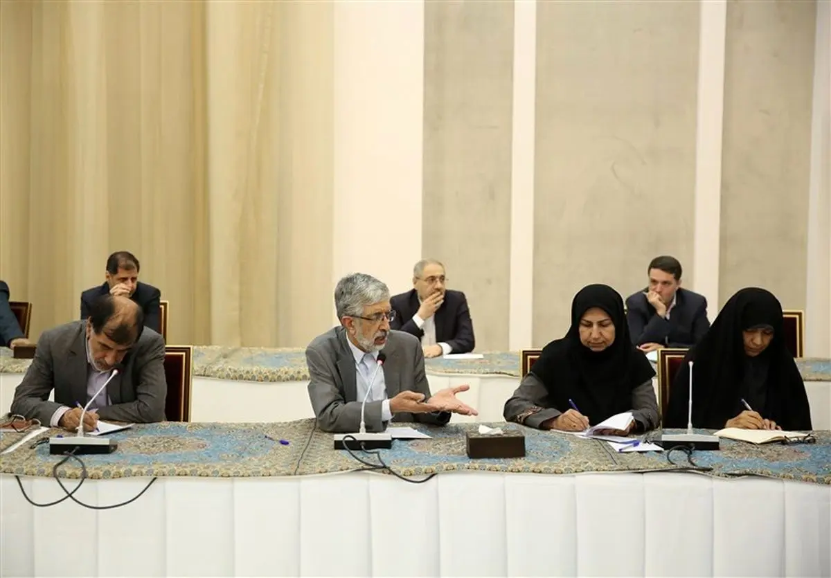 حدادعادل در دیدار روحانی: مردم از دولت مدیریت و جدیت می‌خواهند