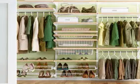 چیدمان کمد لباس مطابق مد