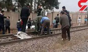 مرد زنجانی زیر قطار له شد!
