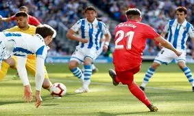 رئال مادرید با نمایشی ضعیف نایب‌قهرمانی را هم از دست داد/ بارسلونا پیروز شد و اتلتیکومادرید به تساوی رسید