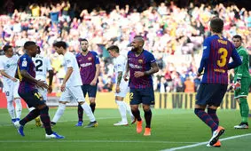 بارسلونا 2 - 0 ختافه؛ پیروزی بی دردسر