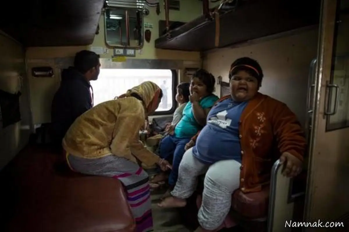 چاق ترین خواهران دنیا با گرسنگی وحشتناک + تصاویر