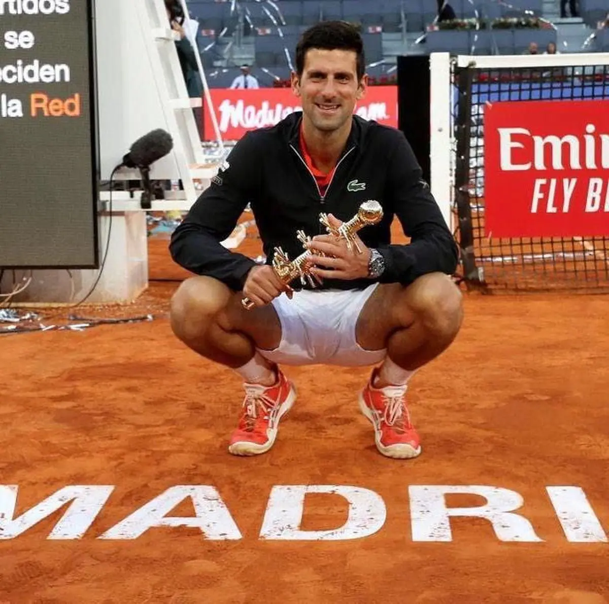 قهرمانی جوکوویچ در تنیس مسترز مادرید(ویدئو)