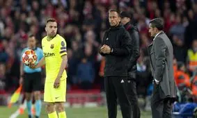 آلبا: هنوز نمی‌دانم چطور 4 گل از لیورپول خوردیم!