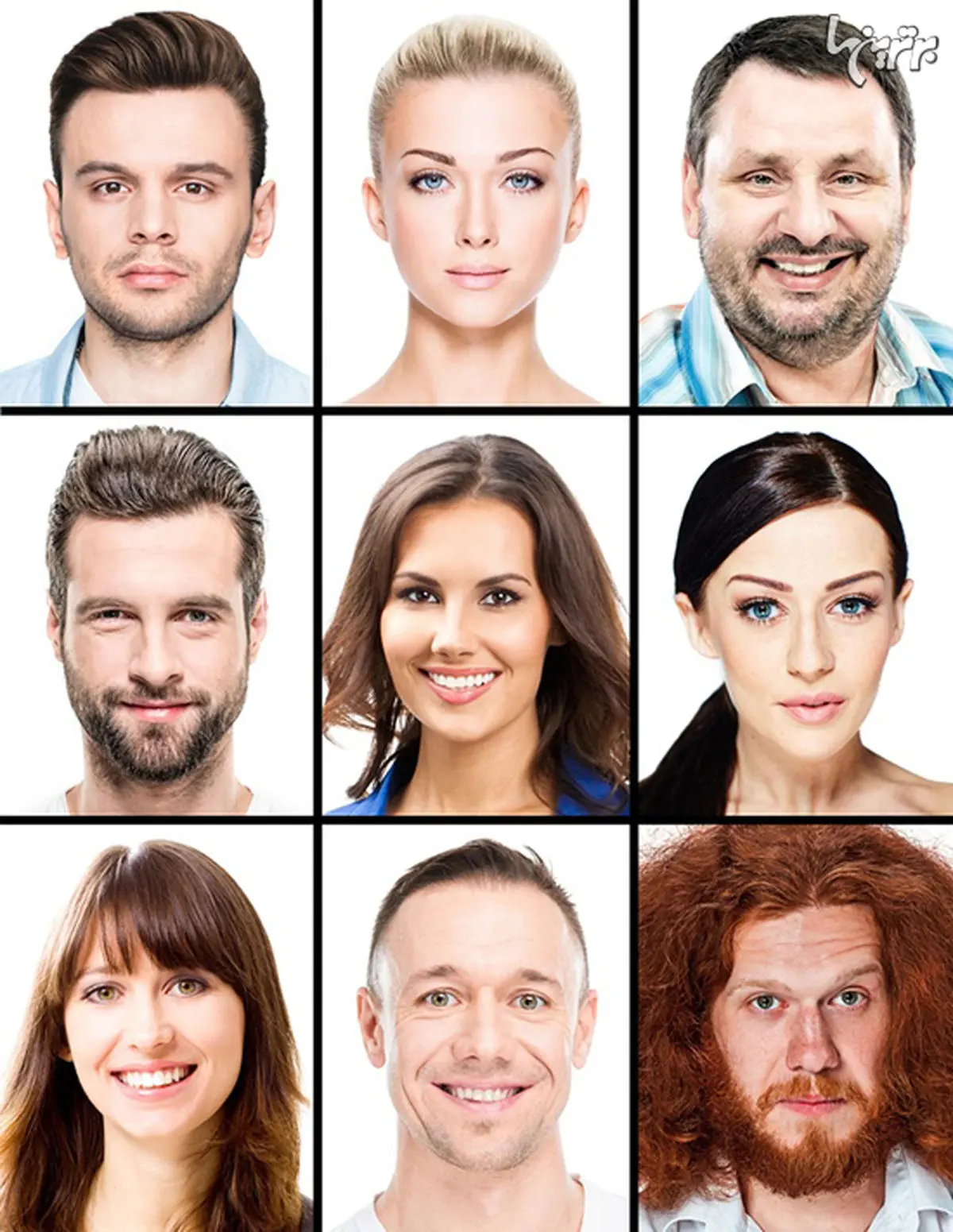 تست شخصیت: کدام چهره را بیشتر می‌پسندید؟